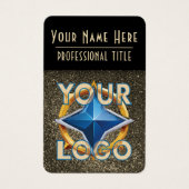 Black Gold Luxury Actors Entertainers Professionne (Devant)