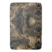 Black Gold Marble Badmat (Voorkant Verticaal)