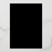 Black & Gold Please Take One Wedding Favor Sign (Achterkant)