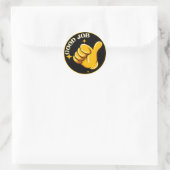 Black Gold pouces up Good Job Sticker (Sac)