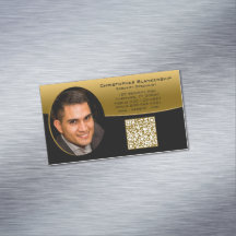 Black Gold Professional, aangepaste QR-code voor f