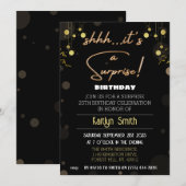 Black & Gold, Shhh...c'est une invitation surprise (Devant / Derrière)