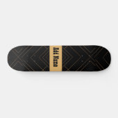 Black Gold Skateboard (Horizontaal)