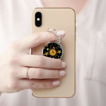 Black & Gold Stars Metallic Mode