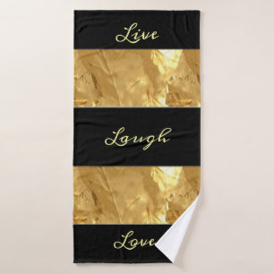 Black Gold Stripes Live Lauder Love