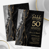 Black Gold Surprise 50ste Jubileum Kaart