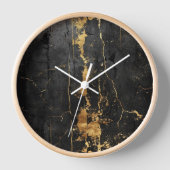 Black Gold Vintage Grande horloge (Recto)