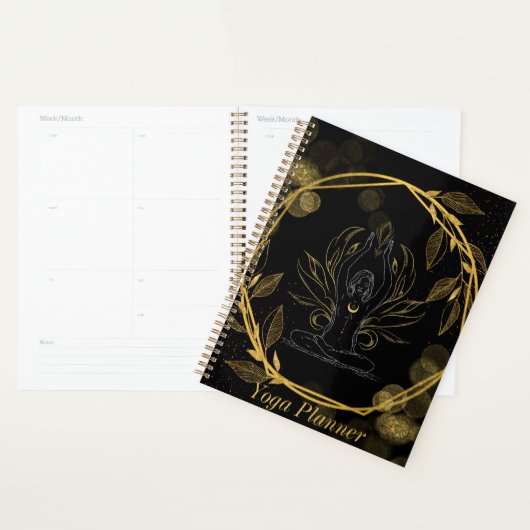 Black&Gold Yoga Planner (Display)