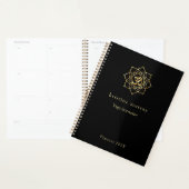 Black & Gold Yoga | Planner (Display)