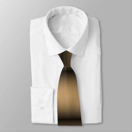 Black Golden Ombre Stropdas (Gebonden)