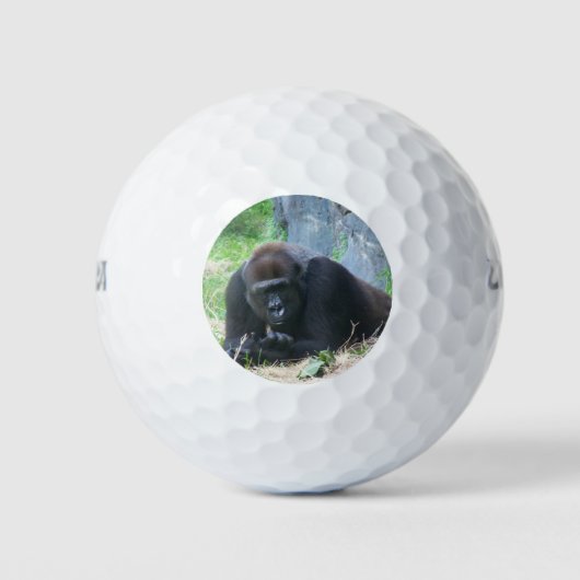 Black Gorilla Golfballen (Voorkant)