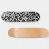 Black gothic skateboard (Horizontaal)