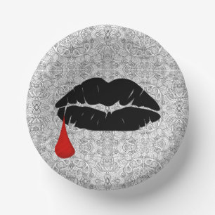 Black Gothic Vampire Kiss Vamp Papieren Kommen