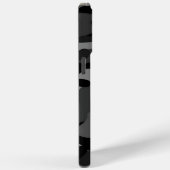 Black Gray Camo Case-Mate iPhone Case (Achterkant / Rechts)