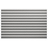 Black Gray Chevron Zigzag Pattern Stof (Fat Quarter)