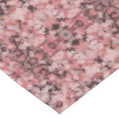 Black Gray Pink White Modern Geometric Abstract Korte Tafelloper (Hoek)
