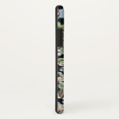 BLACK GREEN ART NOUVEAU GEMSTONE MONOGRAM Emerald Case-Mate iPhone Case (Achterkant/rechts)