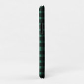 Black Green Gingham Pattern Case-Mate iPhone Case (Achterkant/rechts)