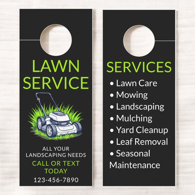 Black Green Lawn Care en Service Professional (Creator heeft geüpload)