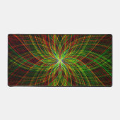 Black Green & Red Mandala Cool Modern Trippy Neon (Recto)