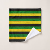 BLACK GREEN YELLOW. SAMER BRASIL (Gant de toilette)