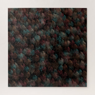 Black Grey and Colorful Fireworks Display Abstract Legpuzzel