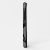 Black & Grey Nautical Star iPhone 5 Hoesje (Achterkant/links)