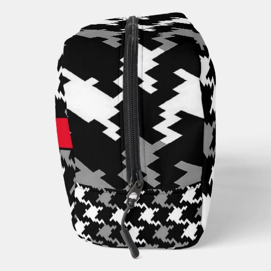 Black & Grey Personnalisez le sac de toilette (Droite)