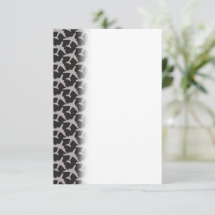 Black Grey Plane Airplanes Pilot Plane Aviation Bedankkaart