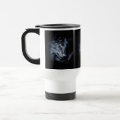 BLACK GREY WOLF Wildlife Gift Mugs (Gauche)