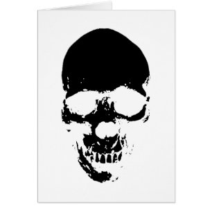 Black Grim Reaper Skull