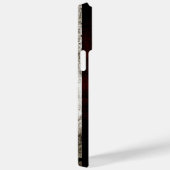 Black Grunge American Flag Case-Mate iPhone Case (Achterkant / Rechts)