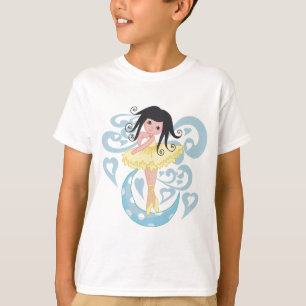 Black Hair Ballerina Tshirts en Gifts