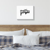 Black Halloween Canvas Afdruk (Insitu (Slaapkamer))
