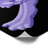 Black Halloween fête d'anniversaire affiche de bie (Coin)