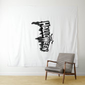 Black Halloween Wandkleed (In Situ (horizontaal))