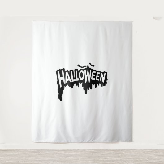 Black Halloween Wandkleed (Voorkant)