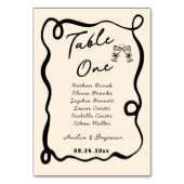 Black Hand Drawn Champagne Whimsical Wedding Kaart (Achterkant)