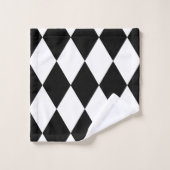 Black Harlequin Bad Handdoek (Wasdoekje)