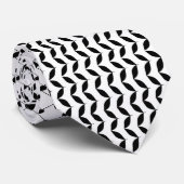 Black Hatta Keffiyeh Stropdas (Opgerold)