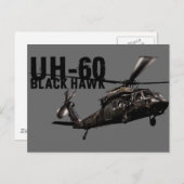 Black Hawk Briefkaart (Voorkant / Achterkant)
