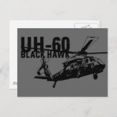 Black Hawk Briefkaart (Voorkant / Achterkant)