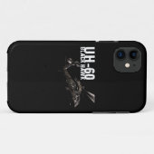 Black Hawk Case-Mate iPhone Case (Achterkant (horizontaal))