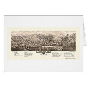 Black Hawk, CO Panoramic Map - 1882