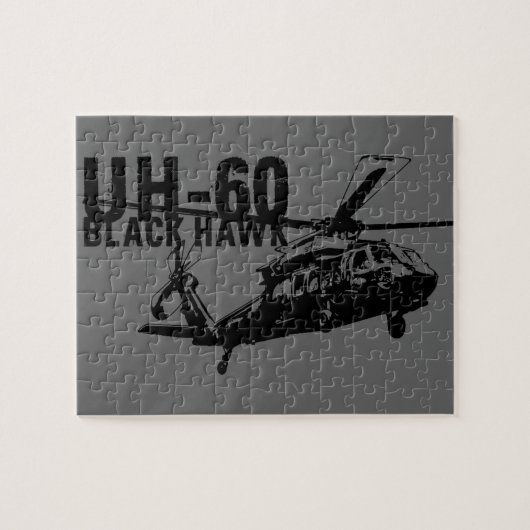 Black Hawk Legpuzzel (Horizontaal)