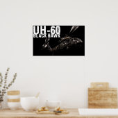 Black Hawk Poster (Keuken)
