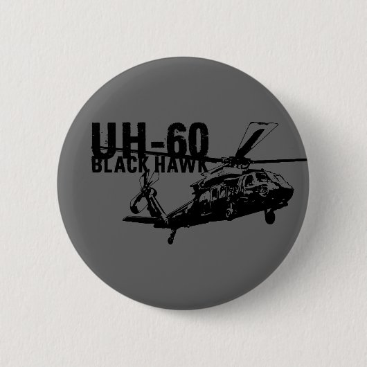 Black Hawk Ronde Button 5,7 Cm (Voorkant)