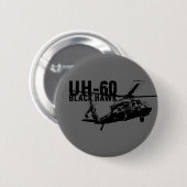 Black Hawk Ronde Button 5,7 Cm (Voorkant /achterkant)