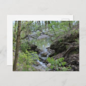 Black Hawk Springs bij Burlington, Iowa Briefkaart (Voorkant / Achterkant)