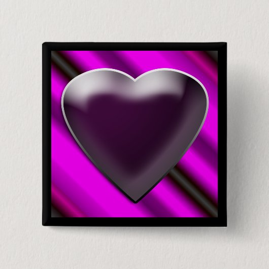 Black Heart Button (Voorkant)
